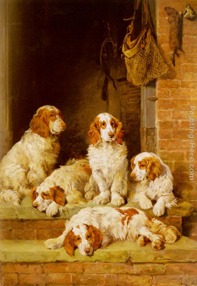 Good Companions painting - John Emms Good Companions art painting